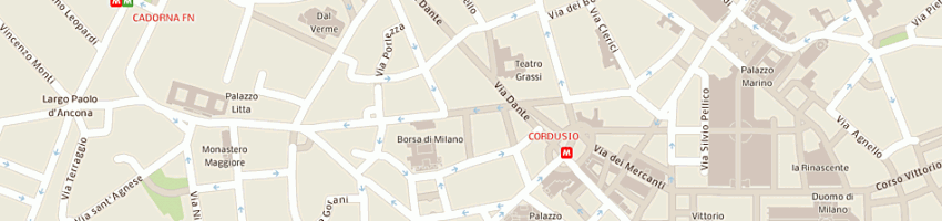 Mappa della impresa studio analisi e ricerche sas di angelo barisone a MILANO