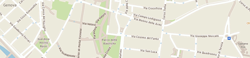 Mappa della impresa progetto ombra di iannelli diana a MILANO