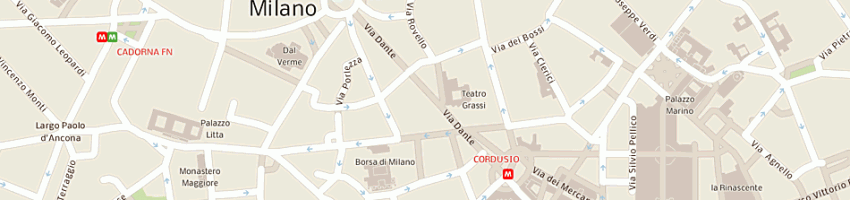 Mappa della impresa iris sas di cisale salvatore e c a MILANO