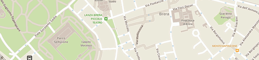 Mappa della impresa nuovi sistemi distributivi srl a MILANO