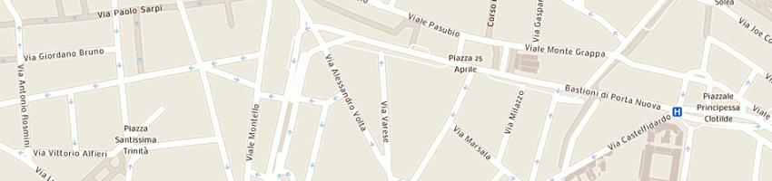 Mappa della impresa maiorino alfonso a MILANO