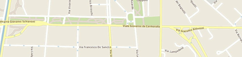 Mappa della impresa terminal sas di crucia bruno e c a MILANO