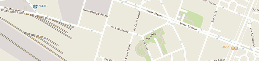 Mappa della impresa farmacia maccioni snc di patrizia e catia maccioni a MILANO