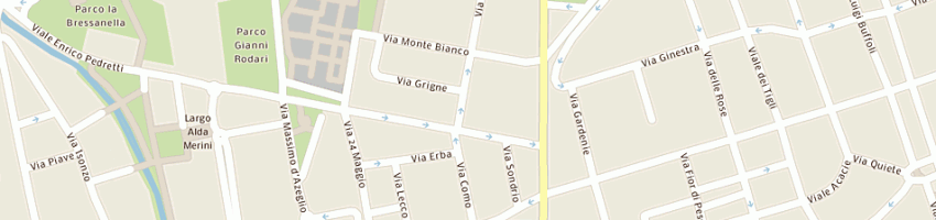 Mappa della impresa rms dell'ing carlo riva e c sas a MILANO