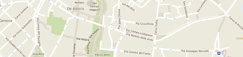 Mappa della impresa quinto benito a MILANO
