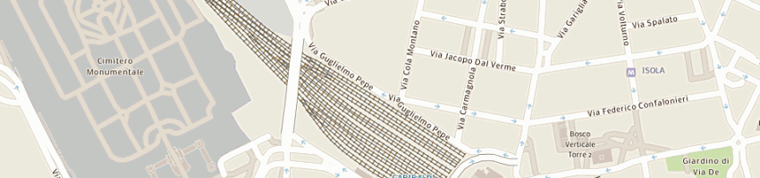 Mappa della impresa mariani sergio autofficina a MILANO