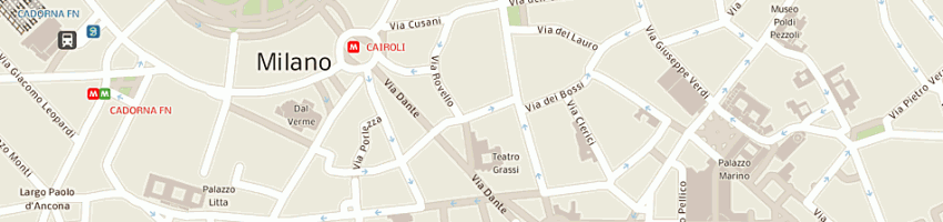Mappa della impresa drake srl a MILANO