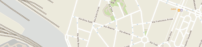 Mappa della impresa la botte piena e la moglie ubriaca snc di gabbiano a e amiotti g a MILANO