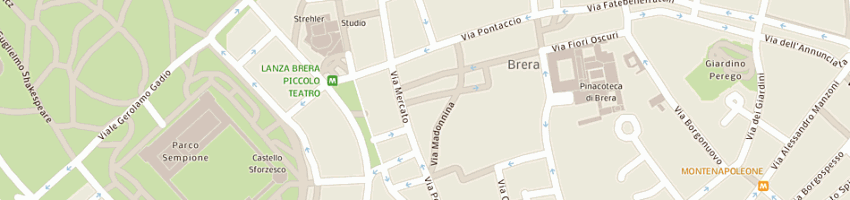 Mappa della impresa fin-preo srl con unico socio a MILANO