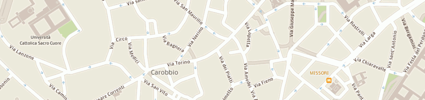 Mappa della impresa crash di berardi dario e c sas a MILANO