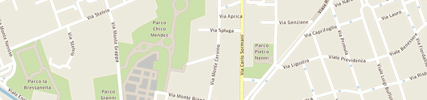 Mappa della impresa lamberti luigi a CUSANO MILANINO