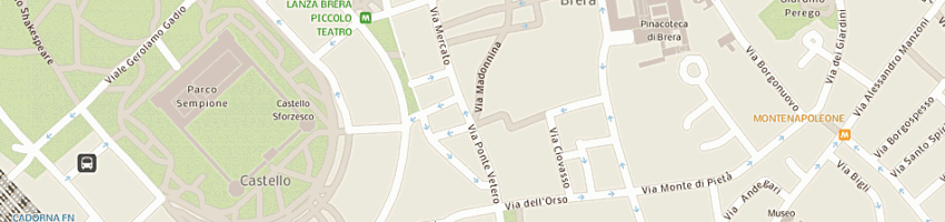 Mappa della impresa tortora lydia a MILANO