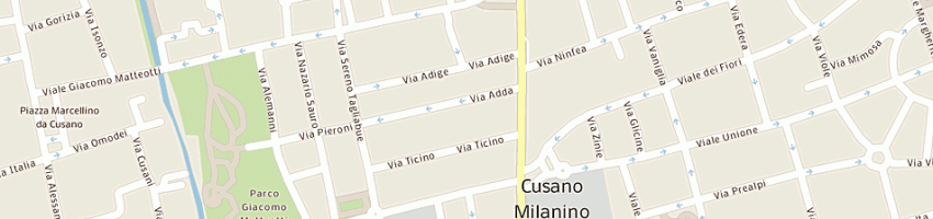 Mappa della impresa mazza barbara a CUSANO MILANINO