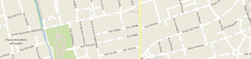 Mappa della impresa larrosticino srl a MILANO