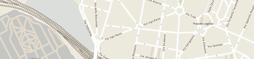 Mappa della impresa reda business srl a MILANO