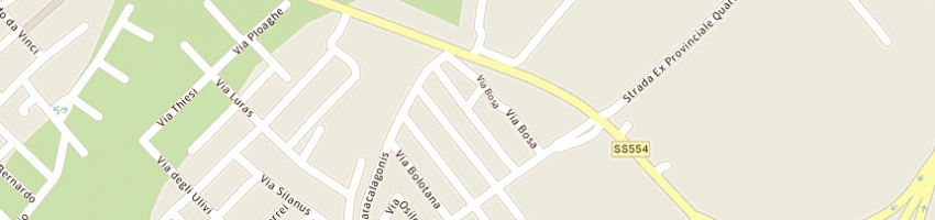 Mappa della impresa loddo patrizia a CAGLIARI