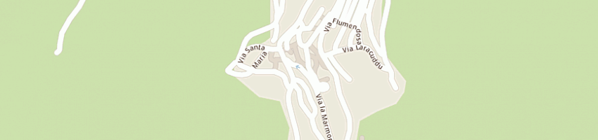 Mappa della impresa carabinieri a GADONI