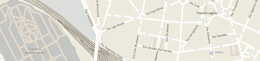 Mappa della impresa intesa vita spa a MILANO