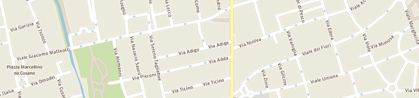 Mappa della impresa aforisma sas a MILANO
