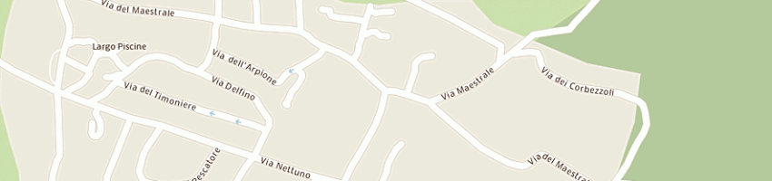 Mappa della impresa in viaggi srl a AGLIENTU