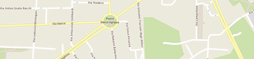 Mappa della impresa nuova super pole srl a MILANO