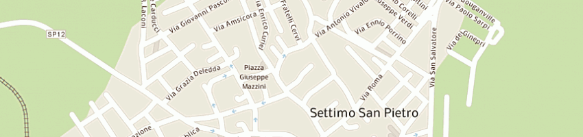 Mappa della impresa dagostini maurizio stazione di servizio ip a SETTIMO SAN PIETRO