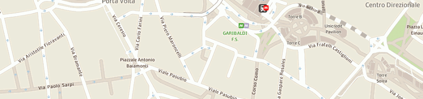 Mappa della impresa mdm di marelli antonio sas a MILANO