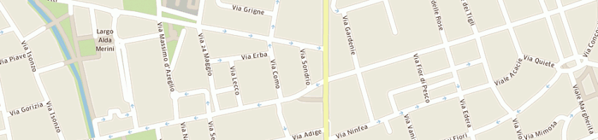 Mappa della impresa sodipra a MILANO