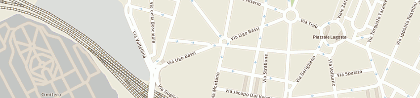 Mappa della impresa associazioni anamfit associazione nazionale anziani ministeri e tesoro a MILANO