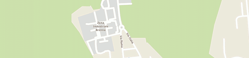 Mappa della impresa cassa rurale ed artigiana di cantu' a BRENNA
