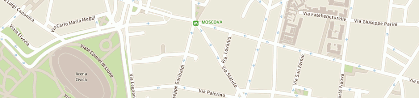 Mappa della impresa gasmi trasporti srl a MILANO