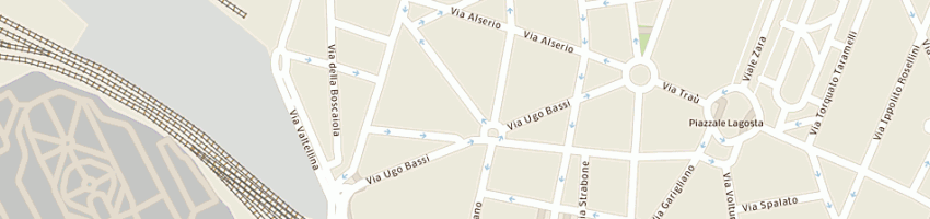 Mappa della impresa clc srl a MILANO