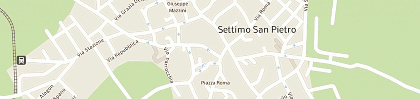 Mappa della impresa azienda usl n8 cagliari a SETTIMO SAN PIETRO