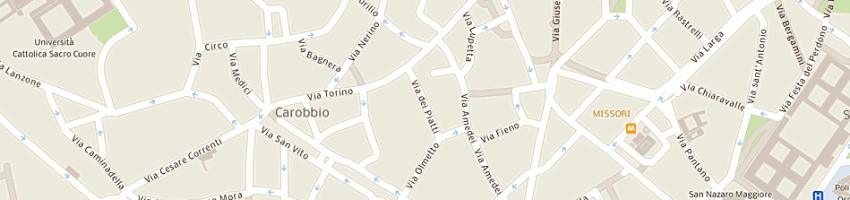 Mappa della impresa sordi snc di alessandro e giuliano sordi a MILANO