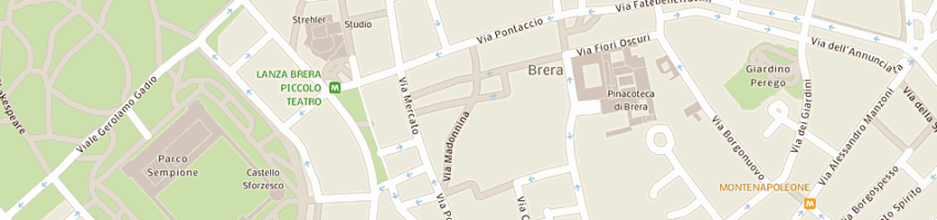 Mappa della impresa magnifico antonio a MILANO