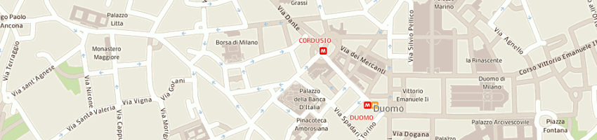 Mappa della impresa socxxii marzo 88 sas di rizzo franca a MILANO