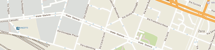 Mappa della impresa futurbike srl a MILANO