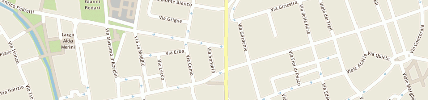 Mappa della impresa panificio evola e pizzi snc di franco evola e luigia pizzi a CUSANO MILANINO