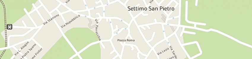Mappa della impresa manca ines e c snc a SETTIMO SAN PIETRO