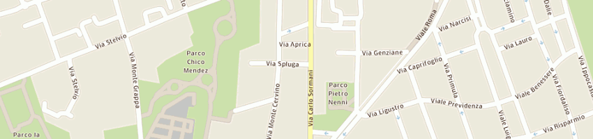 Mappa della impresa ditta sangiorgi di modonesi concettina a CUSANO MILANINO