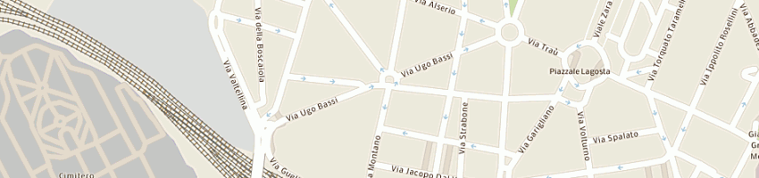 Mappa della impresa generale industrielle formazione srl a MILANO