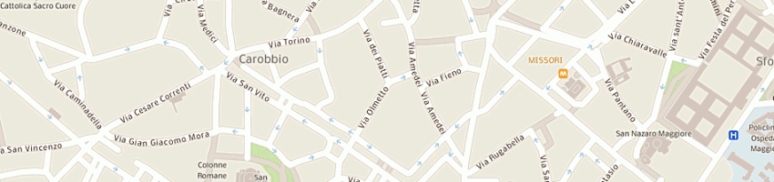Mappa della impresa b e t management systems srl a MILANO