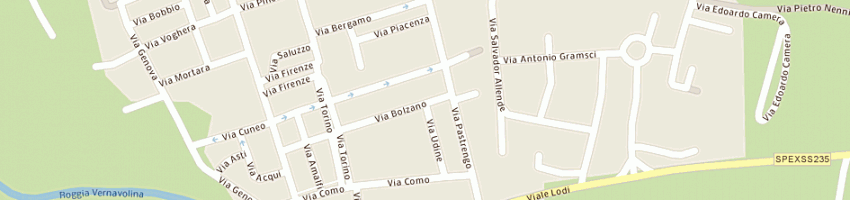 Mappa della impresa comunita' psichiatrica villa maura a PAVIA
