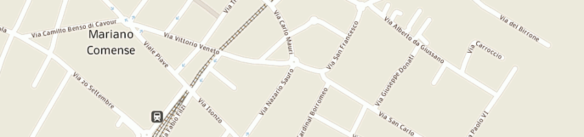 Mappa della impresa rocca rag emilio a MARIANO COMENSE