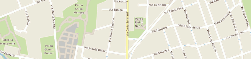 Mappa della impresa semeraro stefano a CUSANO MILANINO
