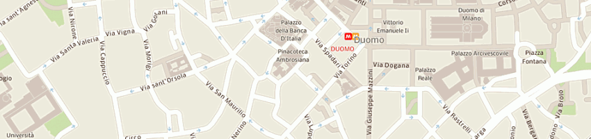 Mappa della impresa memer srl a MILANO