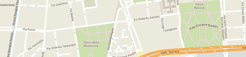 Mappa della impresa greco marco a MILANO