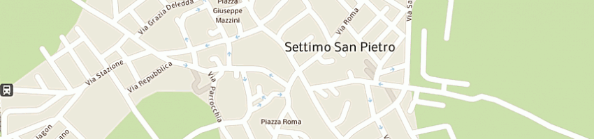 Mappa della impresa comune di settimo s pietro informagovani a SETTIMO SAN PIETRO