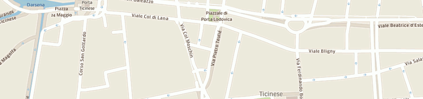 Mappa della impresa gava mario celano davide vincenzo giuseppe garanzini marco snc a MILANO