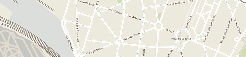 Mappa della impresa apv vaccani a MILANO